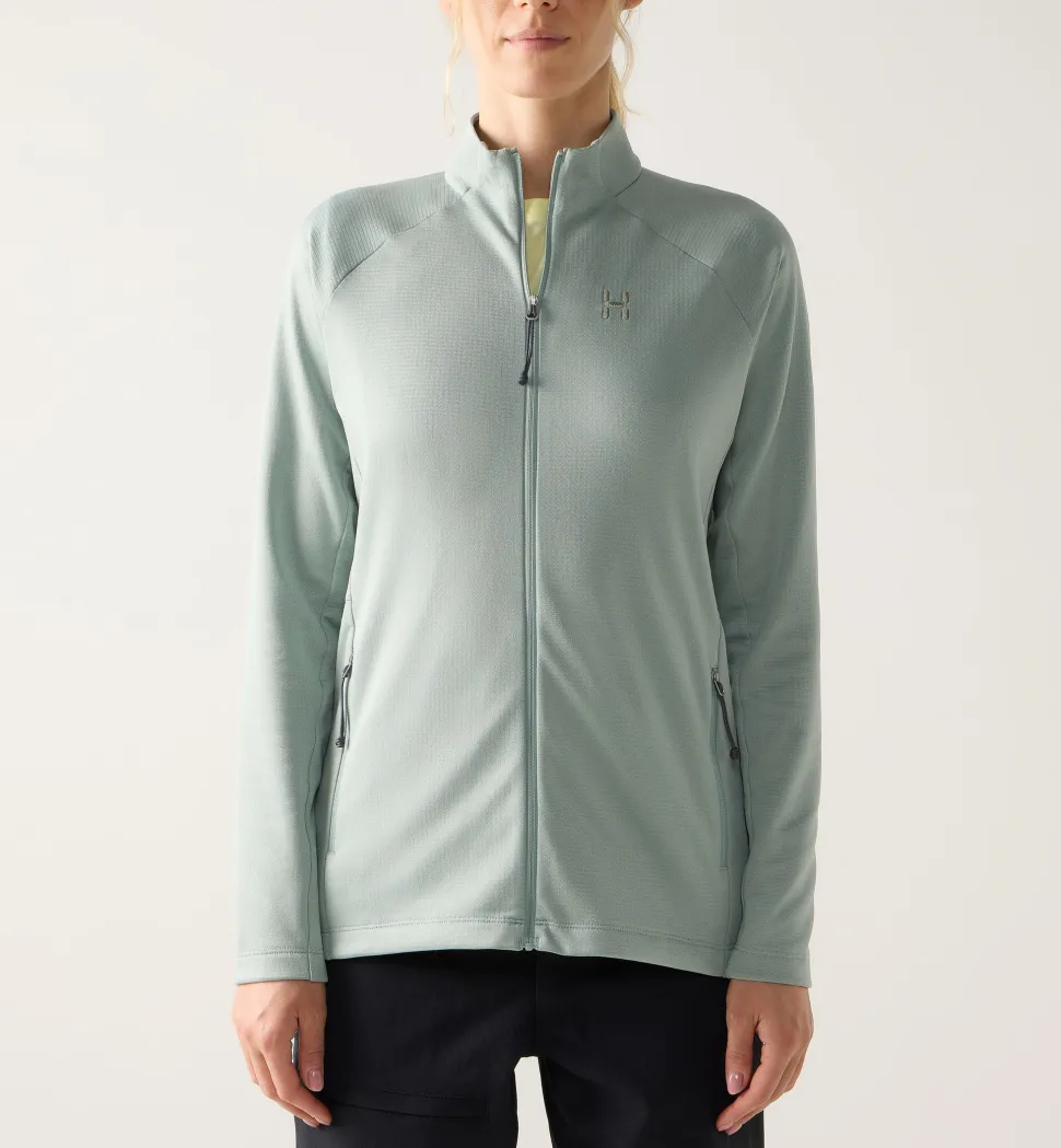 Haglöfs Women's Korp Mid Jacket Dew Green