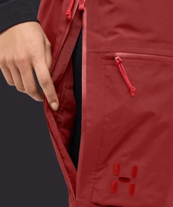 Haglöfs Women's Latnja GORE-TEX Insulated Pant Carmine Red