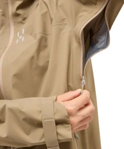 Haglöfs Women's L.I.M Airak GORE-TEX Jacket Oak Brown