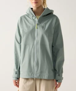 Haglöfs Women's L.I.M Airak GORE-TEX Jacket Dew Green