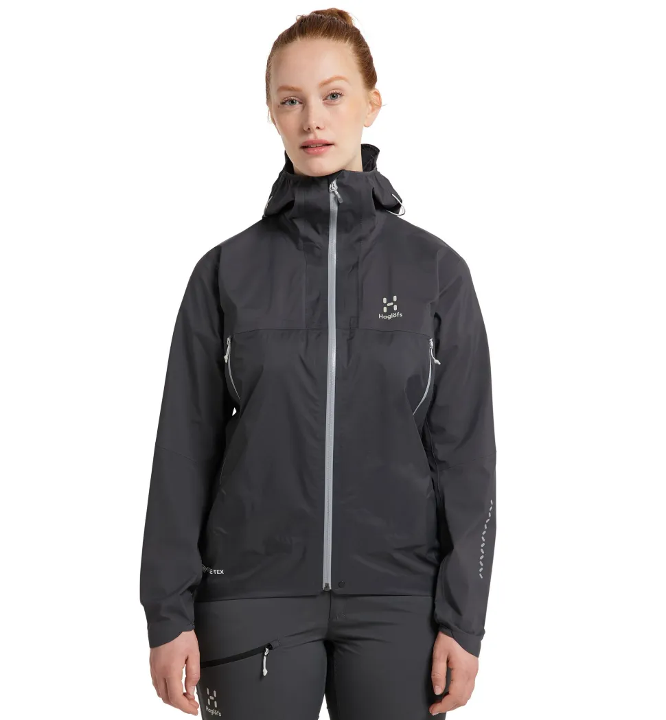 Haglöfs Women's L.I.M Gore-Tex Active Jacket Magnetite