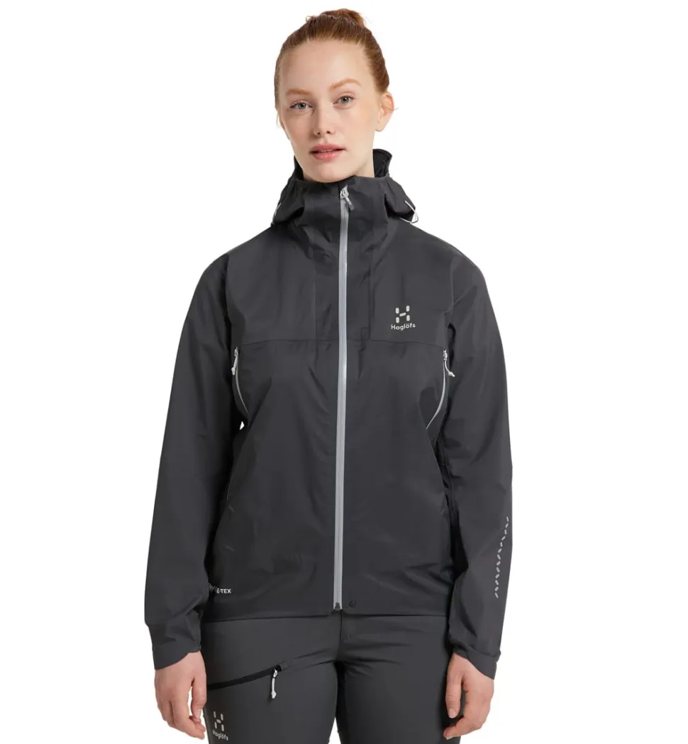 Haglöfs Women's L.I.M Gore-Tex Active Jacket Magnetite