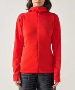 Haglöfs Women's L.I.M Mid Multi II Hood Tech Red