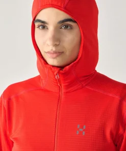 Haglöfs Women's L.I.M Mid Multi II Hood Tech Red