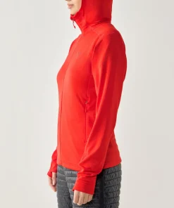 Haglöfs Women's L.I.M Mid Multi II Hood Tech Red