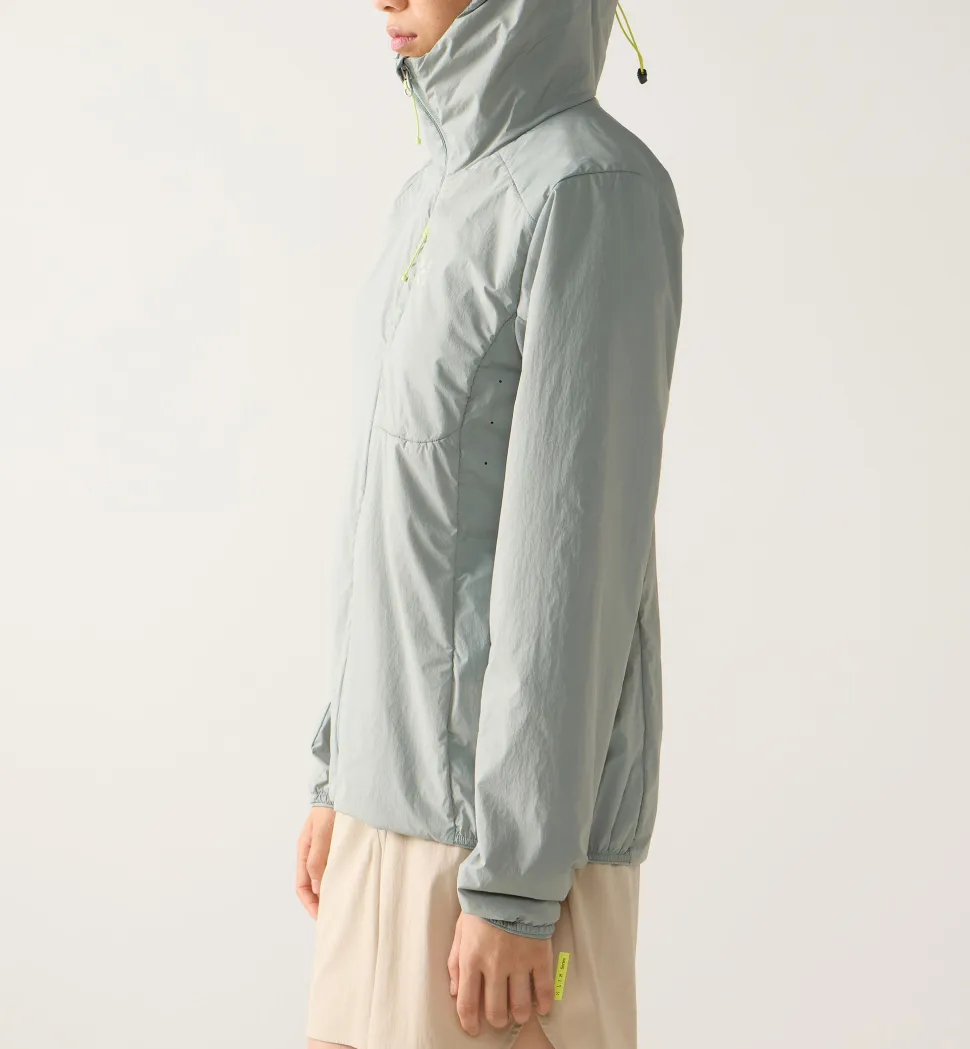 Haglöfs Women's L.I.M Mimic Barrier Hood Dew Green