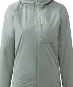 Haglöfs Women's L.I.M Mimic Barrier Hood Dew Green