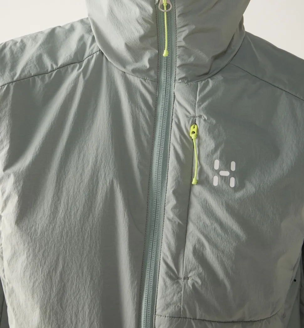 Haglöfs Women's L.I.M Mimic Barrier Hood Dew Green