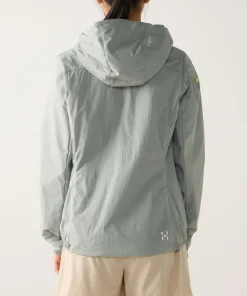 Haglöfs Women's L.I.M Mimic Barrier Hood Dew Green