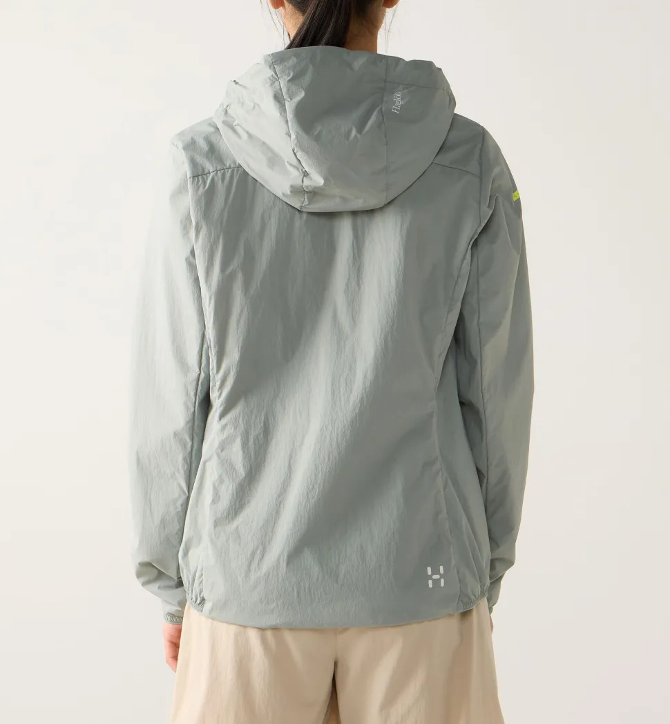 Haglöfs Women's L.I.M Mimic Barrier Hood Dew Green