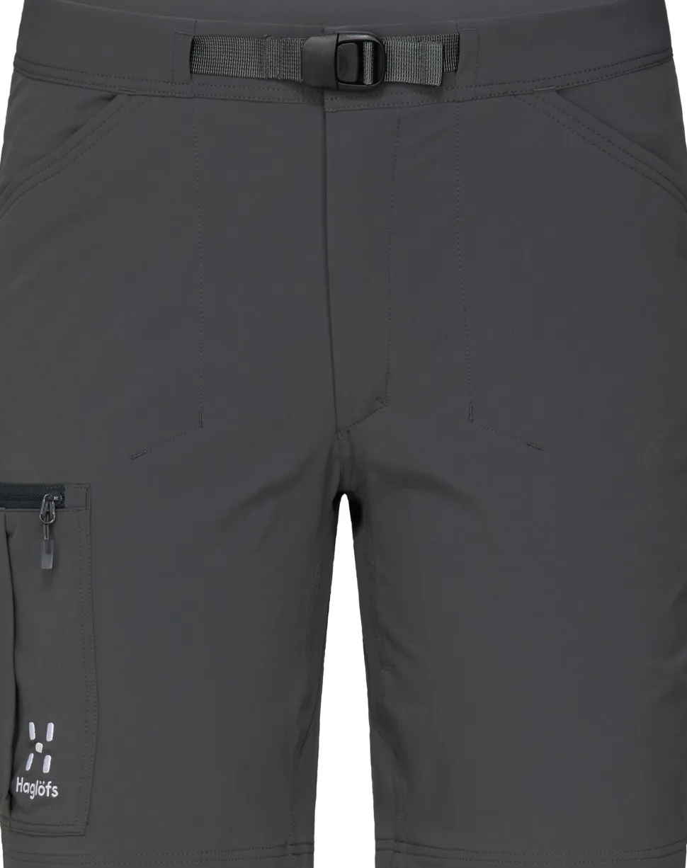 Haglöfs Women's Lizard Softshell Shorts Magnetite