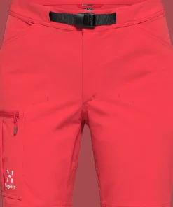 Haglöfs Women's Lizard Softshell Shorts Poppy Red