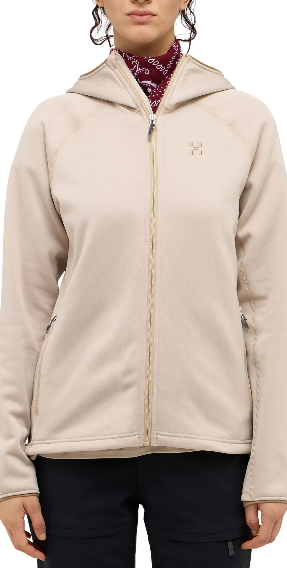 Haglöfs Women's Magma Mid Hood Chalk Beige