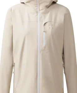 Haglöfs Women's Ozka Proof Jacket Chalk Beige