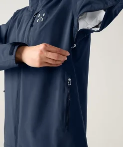 Haglöfs Women's Ozka Proof Jacket Tarn Blue