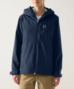 Haglöfs Women's Ozka Proof Jacket Tarn Blue