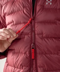 Haglöfs Women's Roc Flash Down Hood Carmine Red