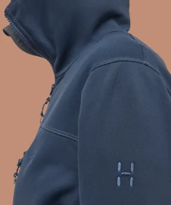 Haglöfs Women's Rosson Mid Hood Tarn Blue