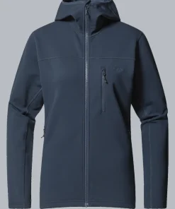 Haglöfs Women's Rosson Mid Hood Tarn Blue
