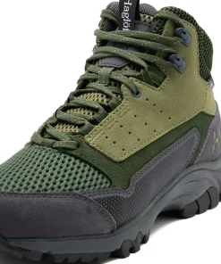 Haglöfs Women's Rosson Proof Mid Magnetite/olive Green