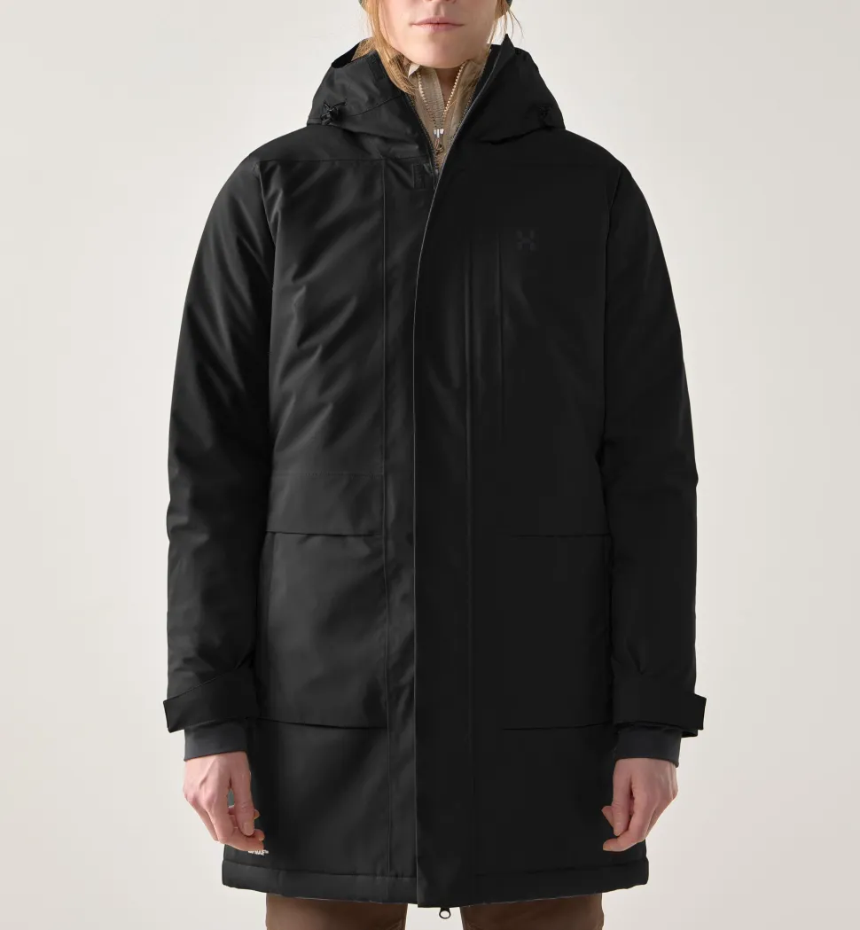 Haglöfs Women's Salix Proof Mimic II Parka True Black