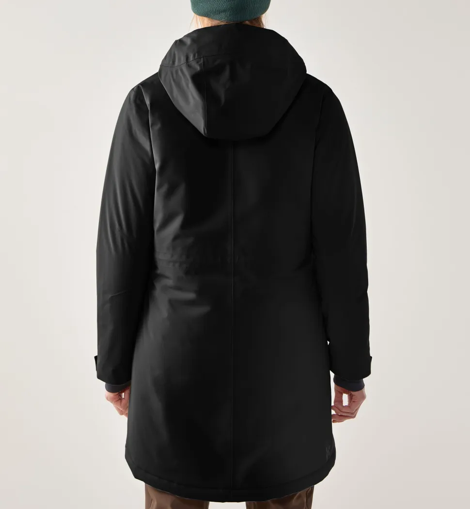 Haglöfs Women's Salix Proof Mimic II Parka True Black