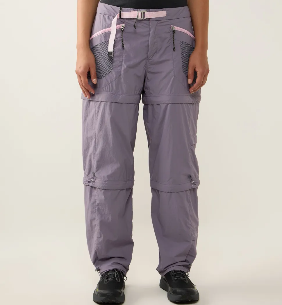 Haglöfs Women's Solis Zip Off Pant Purple Fog
