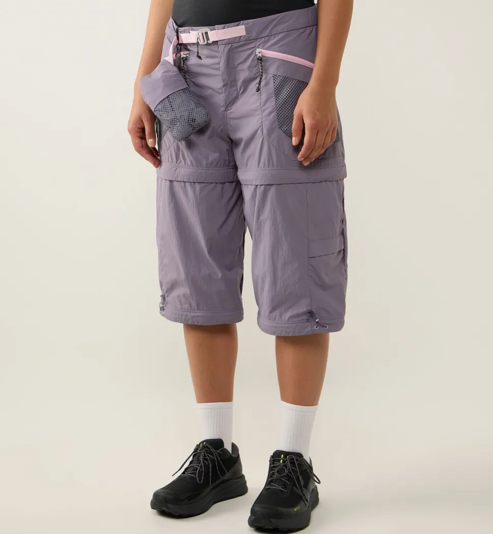 Haglöfs Women's Solis Zip Off Pant Purple Fog