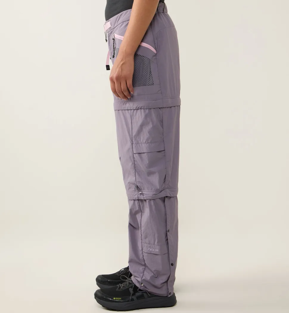 Haglöfs Women's Solis Zip Off Pant Purple Fog
