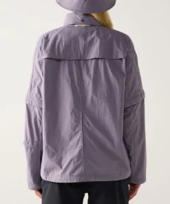 Haglöfs Women's Solis Zip Off Jacket Purple Fog