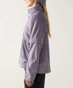 Haglöfs Women's Solis Zip Off Jacket Purple Fog