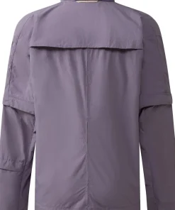 Haglöfs Women's Solis Zip Off Jacket Purple Fog