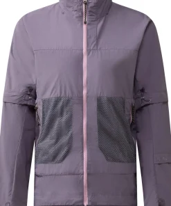 Haglöfs Women's Solis Zip Off Jacket Purple Fog