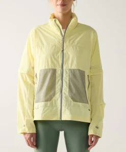 Haglöfs Women's Solis Zip Off Jacket Yellow Rise