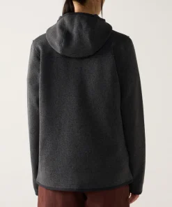 Haglöfs Women's Swook II Mid Hood Magnetite/true Black