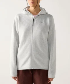 Haglöfs Women's Swook II Mid Hood Stone Grey/soft White