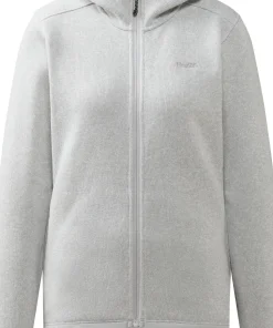 Haglöfs Women's Swook II Mid Hood Stone Grey/soft White