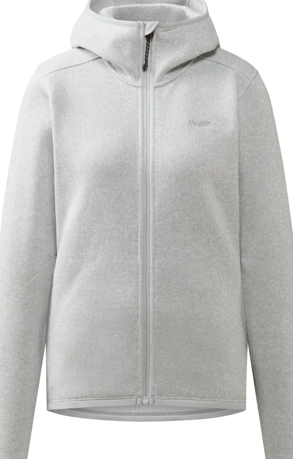 Haglöfs Women's Swook II Mid Hood Stone Grey/soft White
