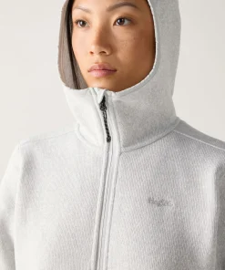 Haglöfs Women's Swook II Mid Hood Stone Grey/soft White