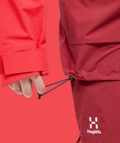 Haglöfs Women's Vassi Gore-Tex Pro Jacket Carmine Red/Bright Red