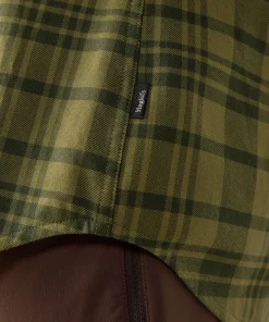 Haglöfs Women’s Virke Flannel Shirt Seaweed Green/olive Green