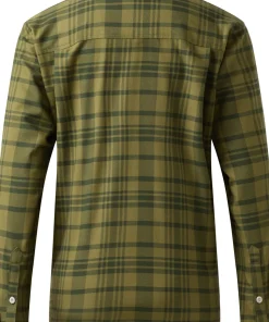 Haglöfs Women’s Virke Flannel Shirt Seaweed Green/olive Green
