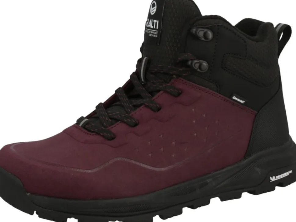 Halti Women's Frost Mid 2 DrymaXx Ic Fudge Maroon Red