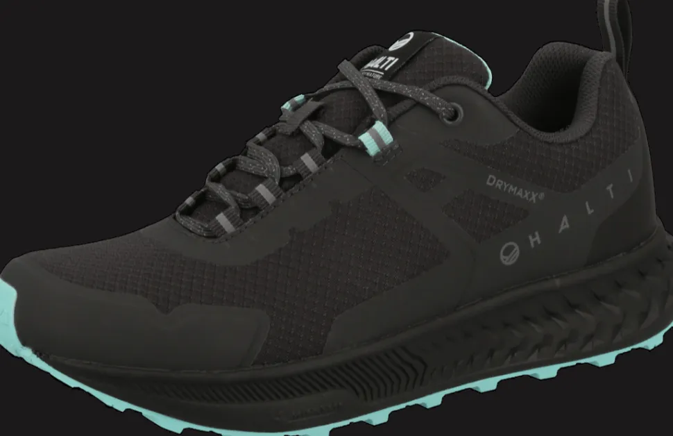Halti Women's Pallas Low 2 DrymaxX Hybrid Sneaker Black Sand Grey