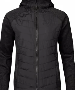 Halti Women's Streams Hybrid Knit Layer Jacket Black Melange