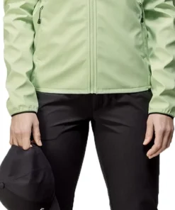 Halti Women's Wedge Softshell Jacket Smoke Green