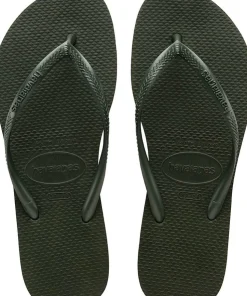 Havaianas Unisex Slim Green Olive