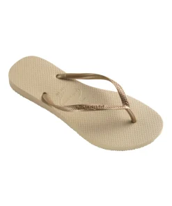 Havaianas Unisex Slim Sand Grey/Light Golden