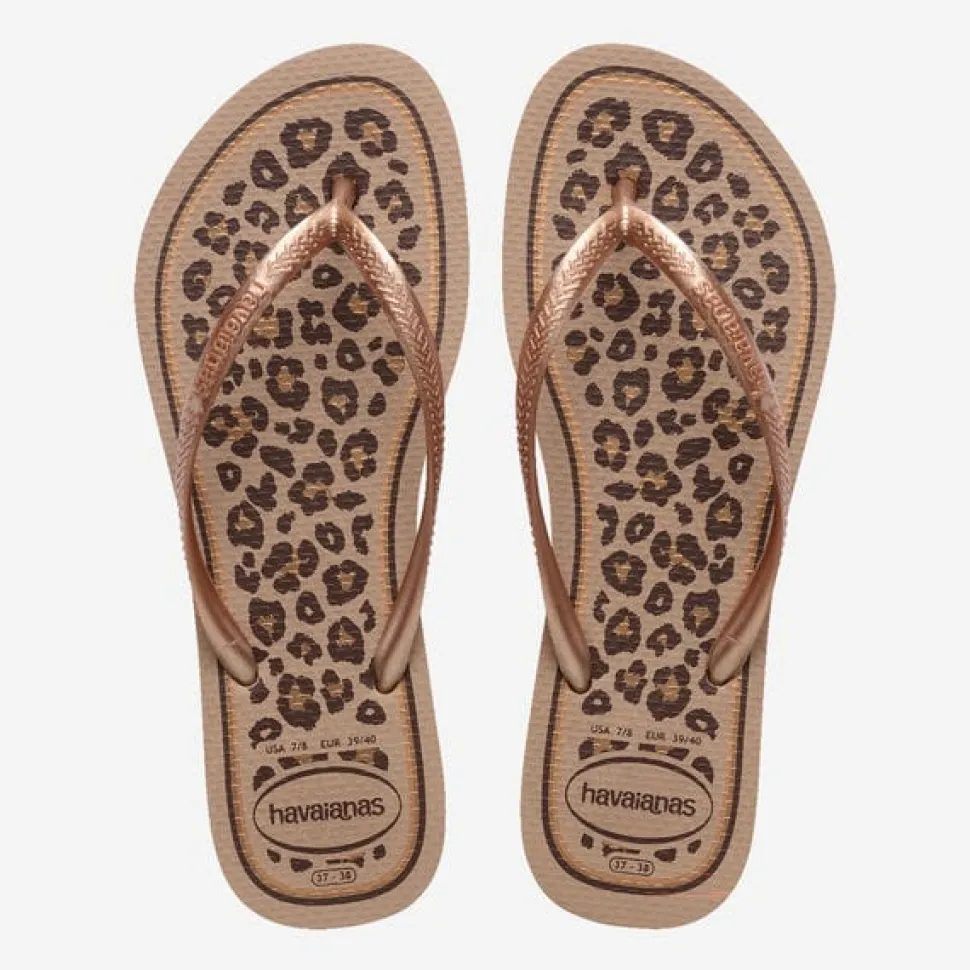 Havaianas Women's Slim Animals 5282rosegold/rosegol