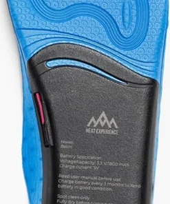 Heat Experience Wireless Charging App Insoles Blue
